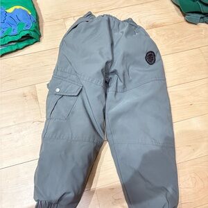 Toddler Girls/Boys Outdoor Windproof Down Pants